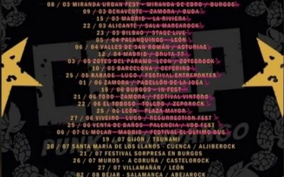 CATALINA GRANDE PIÑON PEQUEÑO actualiza las fechas de su gira