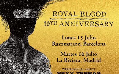 RECORDATORIO: ROYAL BLOOD estará la semana que viene en Barcelona y Madrid
