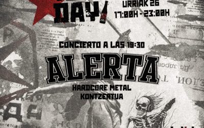 ALERTA actuará este sábado 26 de octubre en Gordexola