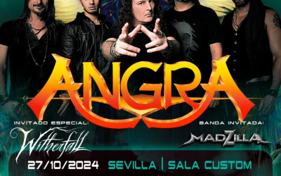 ANGRA regresa a España en octubre