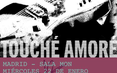 Conciertos de TOUCHÉ AMORÉ en enero de 2025