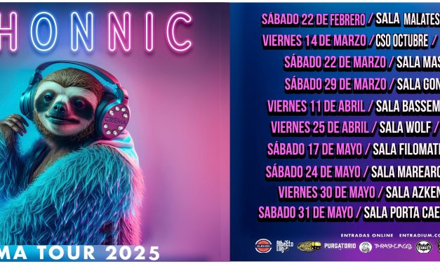 APHONNIC anuncia las fechas de su Crema Tour 2025