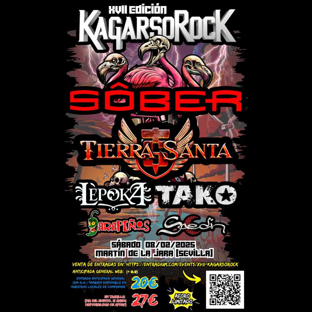 Toda la información sobre el XVII KAGARSO ROCK - Metal Korner