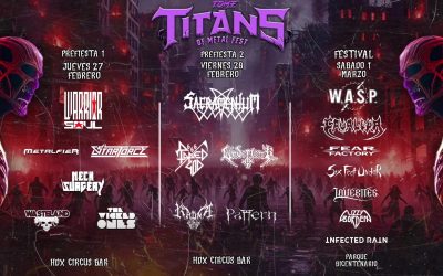 Últimas noticias del TITANS OF METAL FEST de México