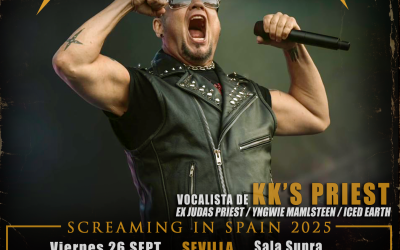Amplia gira por España de RIPPER OWENS a partir de septiembre