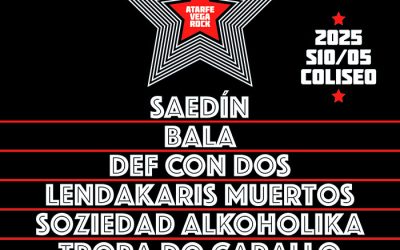 Cambios en el cartel del ATARFE VEGA ROCK 2025