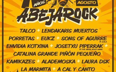ABEJAROCK XV anuncia el cartel completo