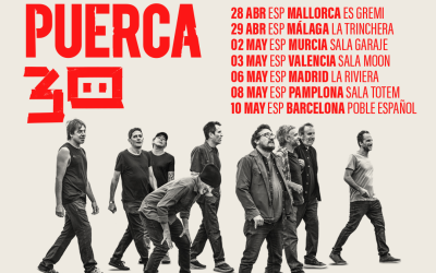 Gira 30º aniversario de LA VELA PUERCA