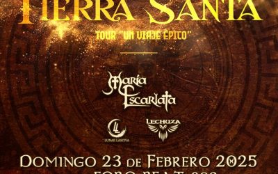 La leyenda ibérica TIERRA SANTA llega a Puebla