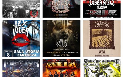 Marzo: agenda de conciertos en Zaragoza