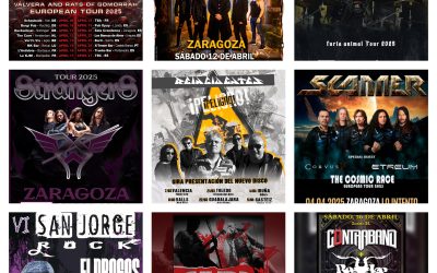 Abril: agenda de conciertos en Zaragoza