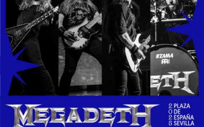MEGADETH tocará en el ICONICA FEST de Sevilla el 3 de julio