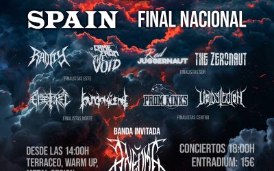 Final nacional de WACKEN METAL BATTLE SPAIN 2025 con ANEUMA como invitada