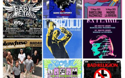 Mayo: agenda de conciertos en Madrid