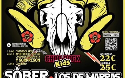 El CHOOROCK FEST pone a la venta entradas físicas