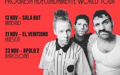 GILIPOJAZZ anuncia tres fechas más en su Progresa Adecuadamente World Tour