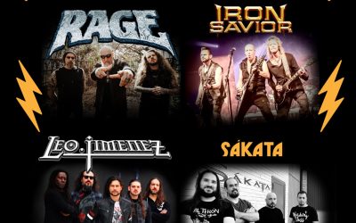 Noche de guitarras y riffs en Fuenlabrada con RAGE, IRON SAVIOR y más