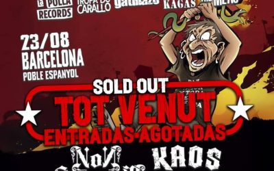 EVARISTO agota las entradas del concierto de Barcelona