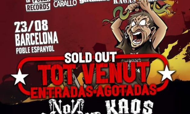 EVARISTO agota las entradas del concierto de Barcelona