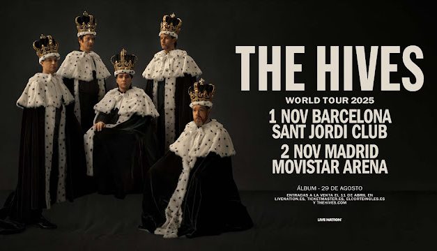 THE HIVES llega a Barcelona y Madrid en una semana
