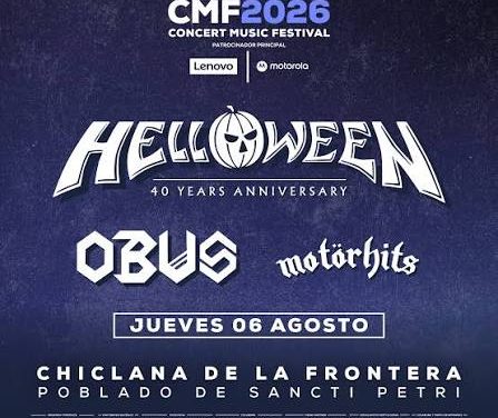 El CONCERT MUSIC FEST de Chiclana muestra su faceta más heavy con HELLOWEEN