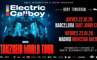 BURY TOMORROW y WARGASM: las bandas que acompañarán a ELECTRIC CALLBOY en su paso por España
