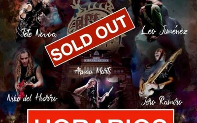 SARATOGA horarios concierto Cinco Titanes