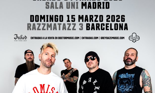 Ya se conoce el telonero de GREY DAZE en Madrid y Barcelona