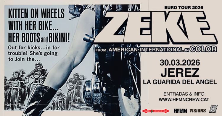 ZEKE demolerá Jerez con su hardcore punk el 30 de marzo