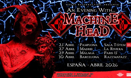 Desgranando a MACHINE HEAD: la banda que parará en España en abril