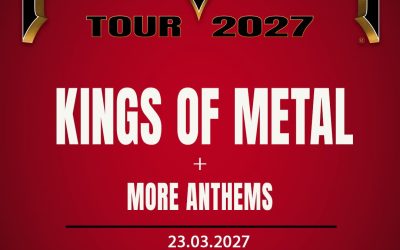 MANOWAR EN ESPAÑA EN 2027: AÑADIDA FECHA EN VALENCIA
