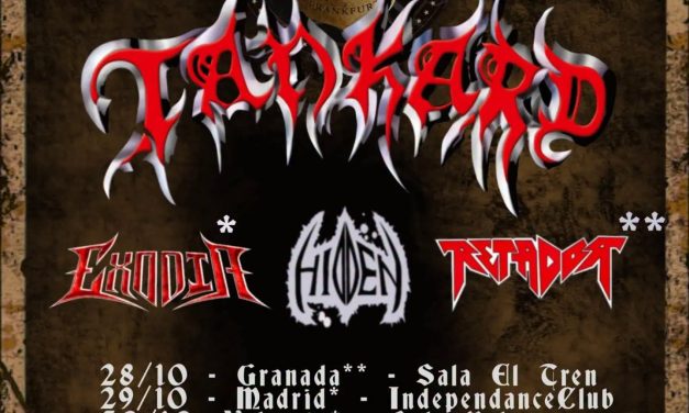 LA GIRA ESPAÑOLA DE TANKARD ARRANCA EN UNOS DÍAS