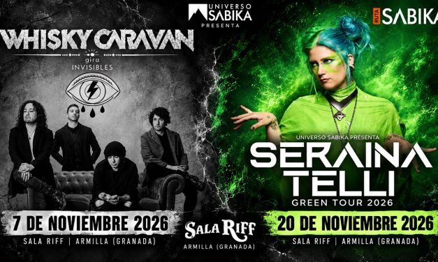 UNIVERSO SABIKA nos trae en Noviembre dos conciertazos, WHISKY CARAVAN y SERAINA TELLI